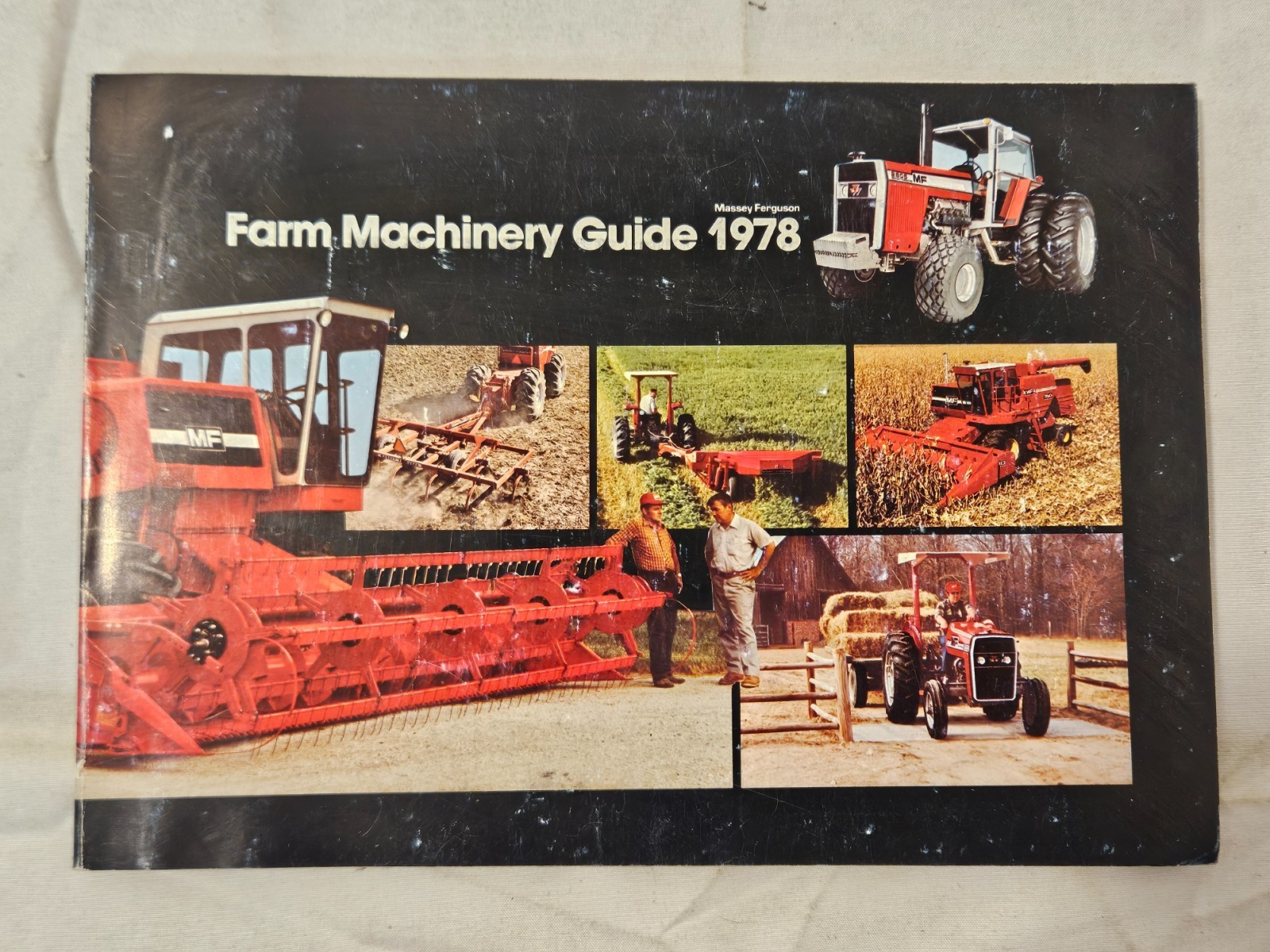 MASSEY-FERGUSON FARM MACHINERY GUIDE 1978 EDITION 212 PAGES