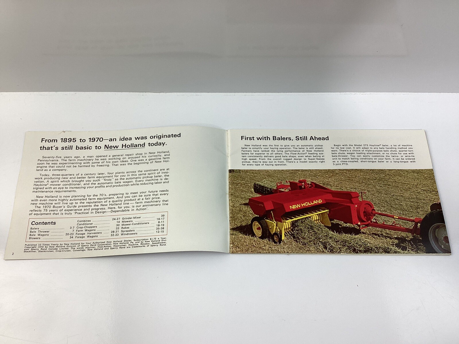 New Holland 1970 Equipment Buyer’s Guide