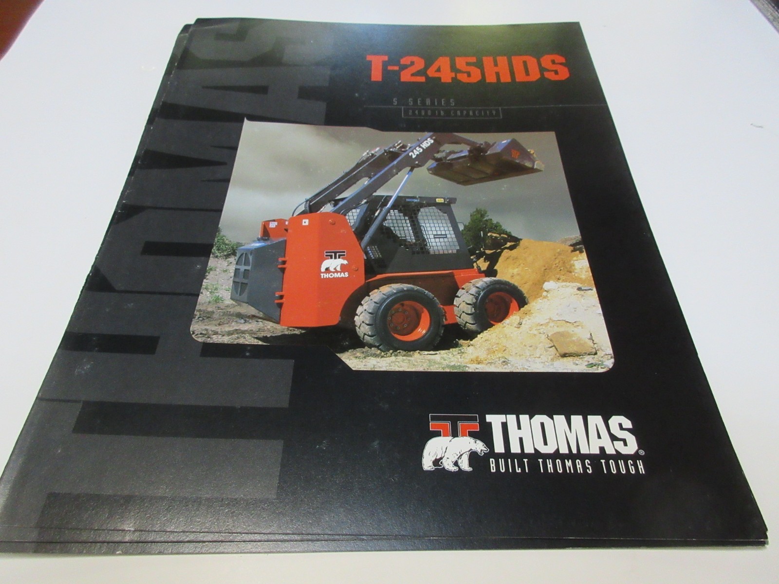 Thomas T-173HDS Skid Steer Loader Brochure 4 pages