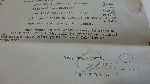 1934 WI STATE PRISON LETTERHEAD BROCHURE PAMPHLET