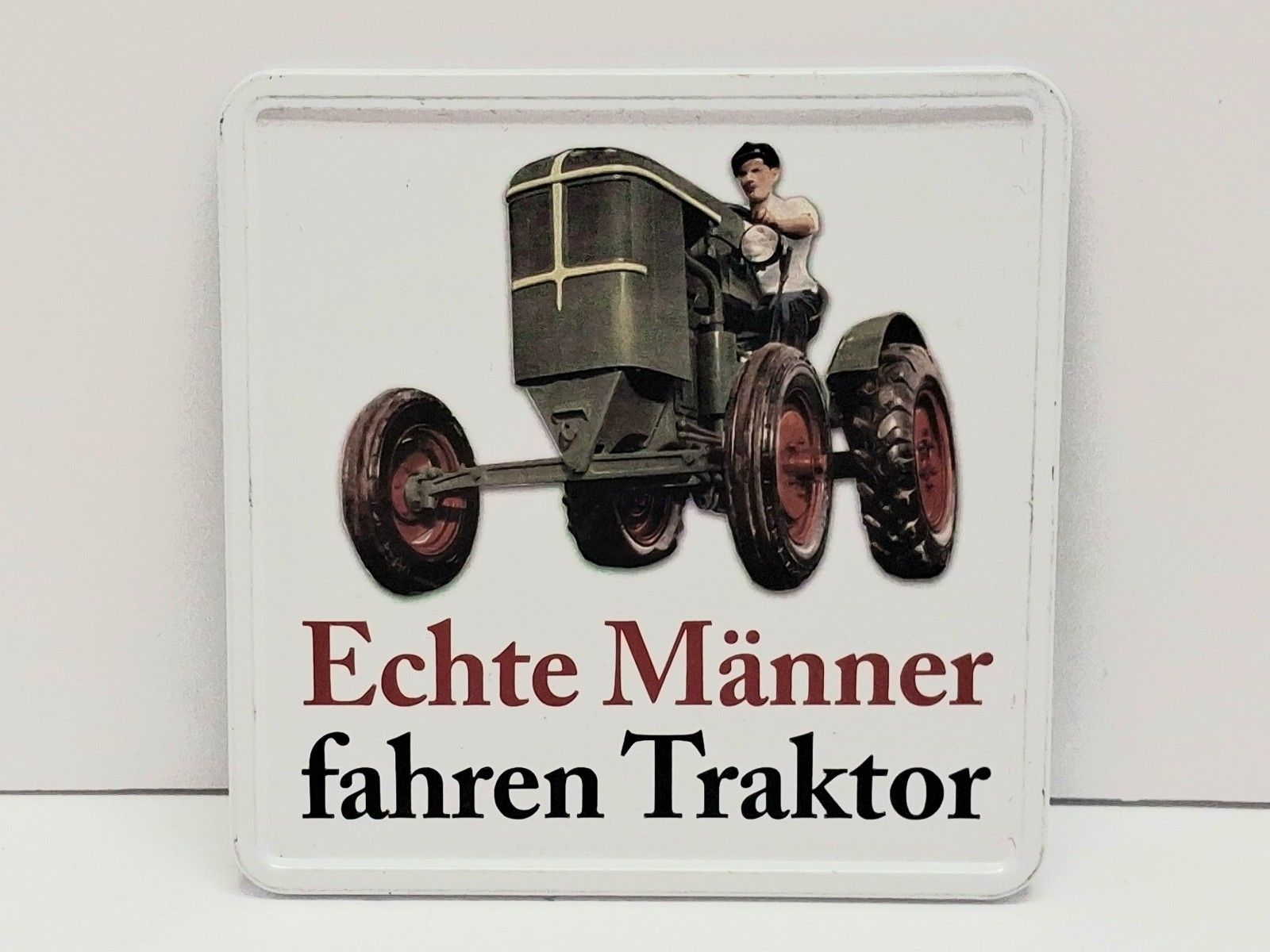 Deutz Tractor Metal Coaster Echte Manner Fahren Traktor Real Men Drive Tractors