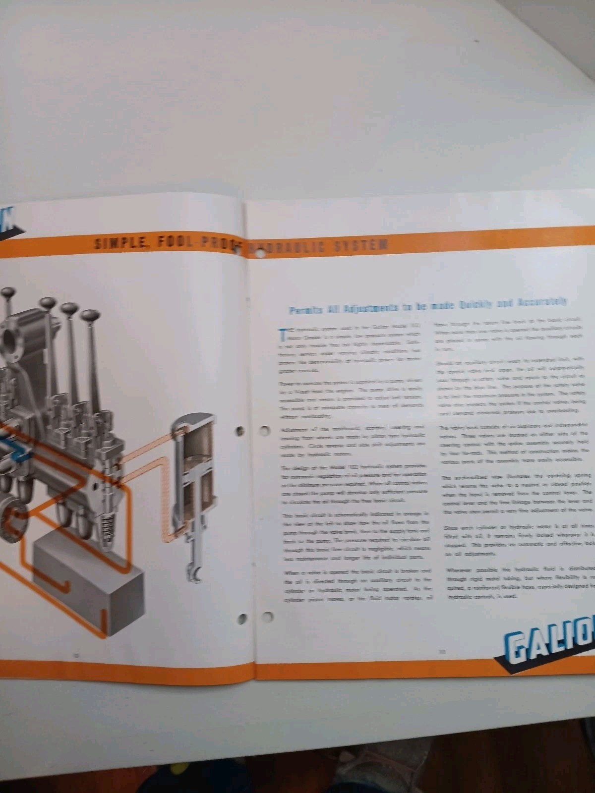 Galion Motor Grader 102 Sales Catalog No. 290 Brochure Advertising Book Specs