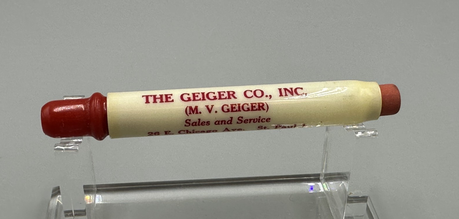Vintage FARMALL TRACTOR Farm McCORMICK DEERING Vintage BULLET PENCIL Advertising