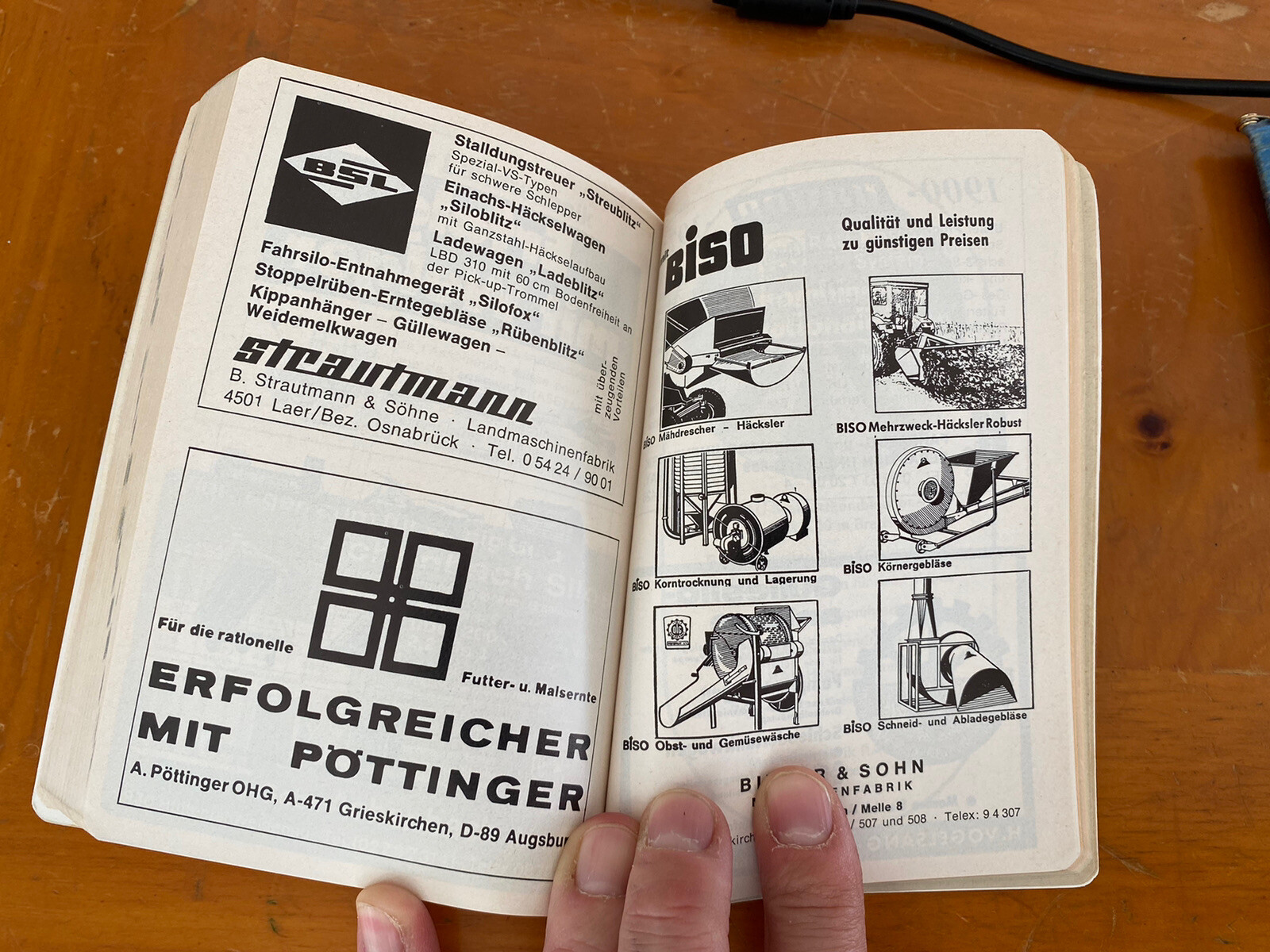 Vintage Deutz Fahr Farm Implement & Machinery Illustrated Dictionary Handbook