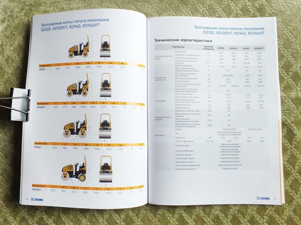 XCMG Chinese Loader Bulldozer Graider Road Construction Equipment Brochure 2025