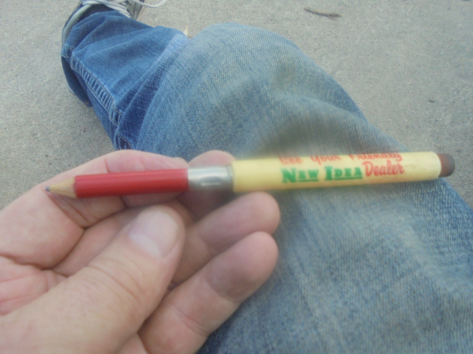 Vintage New Idea Bullet Pencil