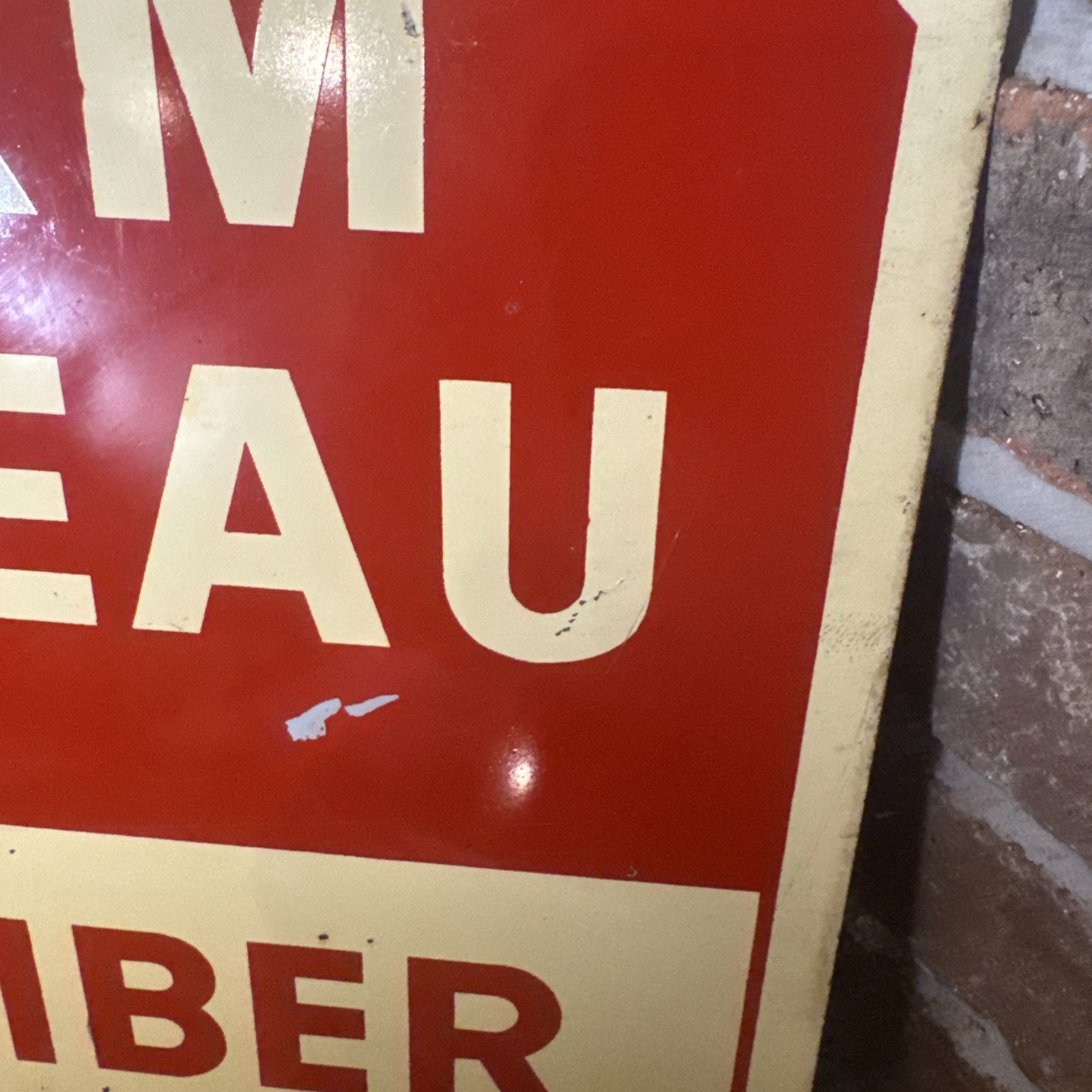 Vintage Farm Bureau & Stop Sign 15&Prime; X 15&Prime; Metal Sign Dekalb County Illinois
