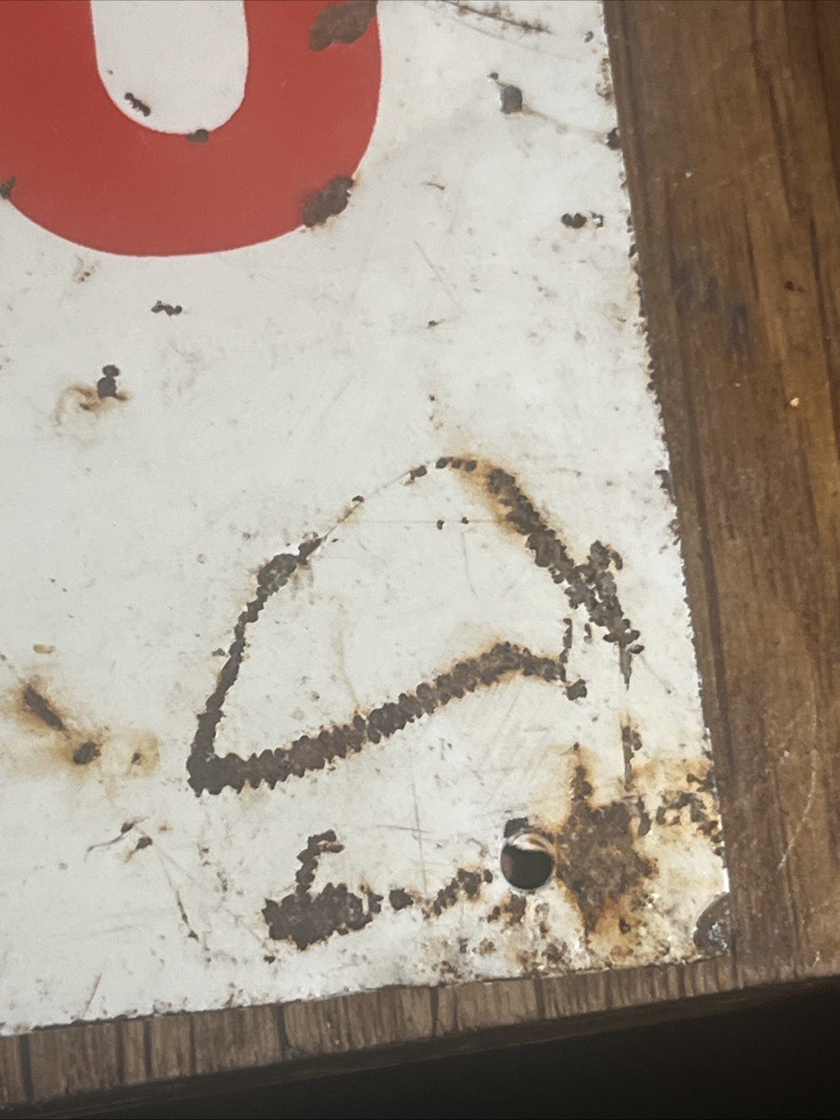 11×14 Farm Bureau $500 Reward Porcelain Sign – Found In Arkansas – VTG No Repop