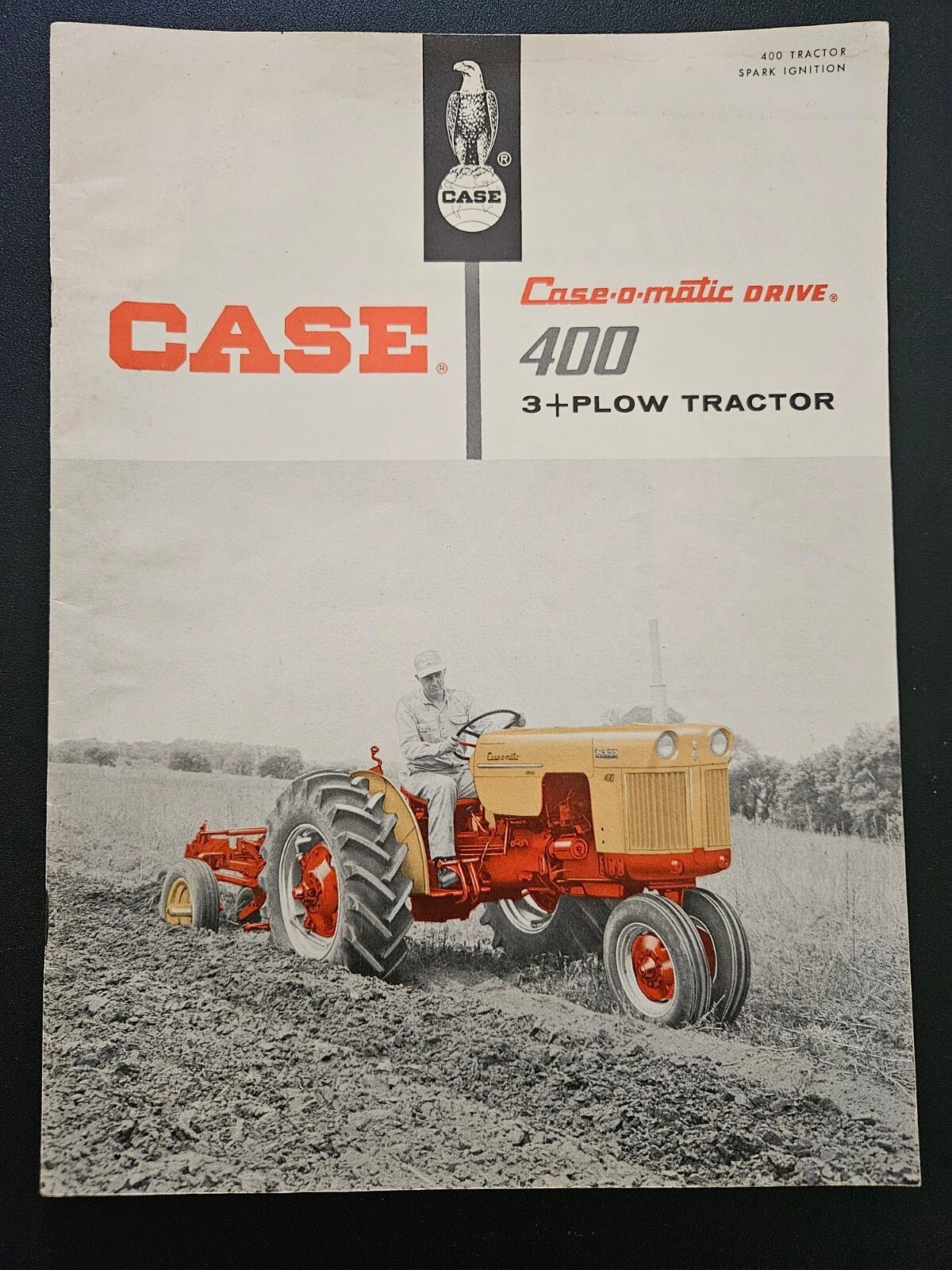 Case 400 1958 Tractor Brochure Case-O-Matic Drive