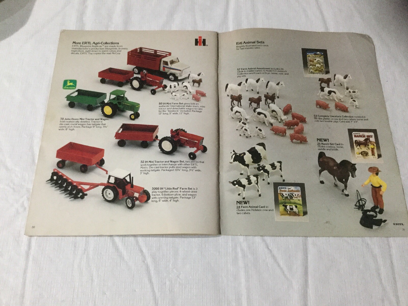 Joseph L. Ertl Steel And Die- Cast Toys 32 Pages Sales Brochure