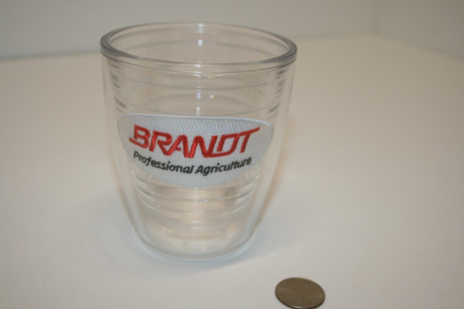 VTG 12 oz Tervis Tumbler BRANDT PROFESSIONAL AGRICULTURE Patch Wine Glass CUP
