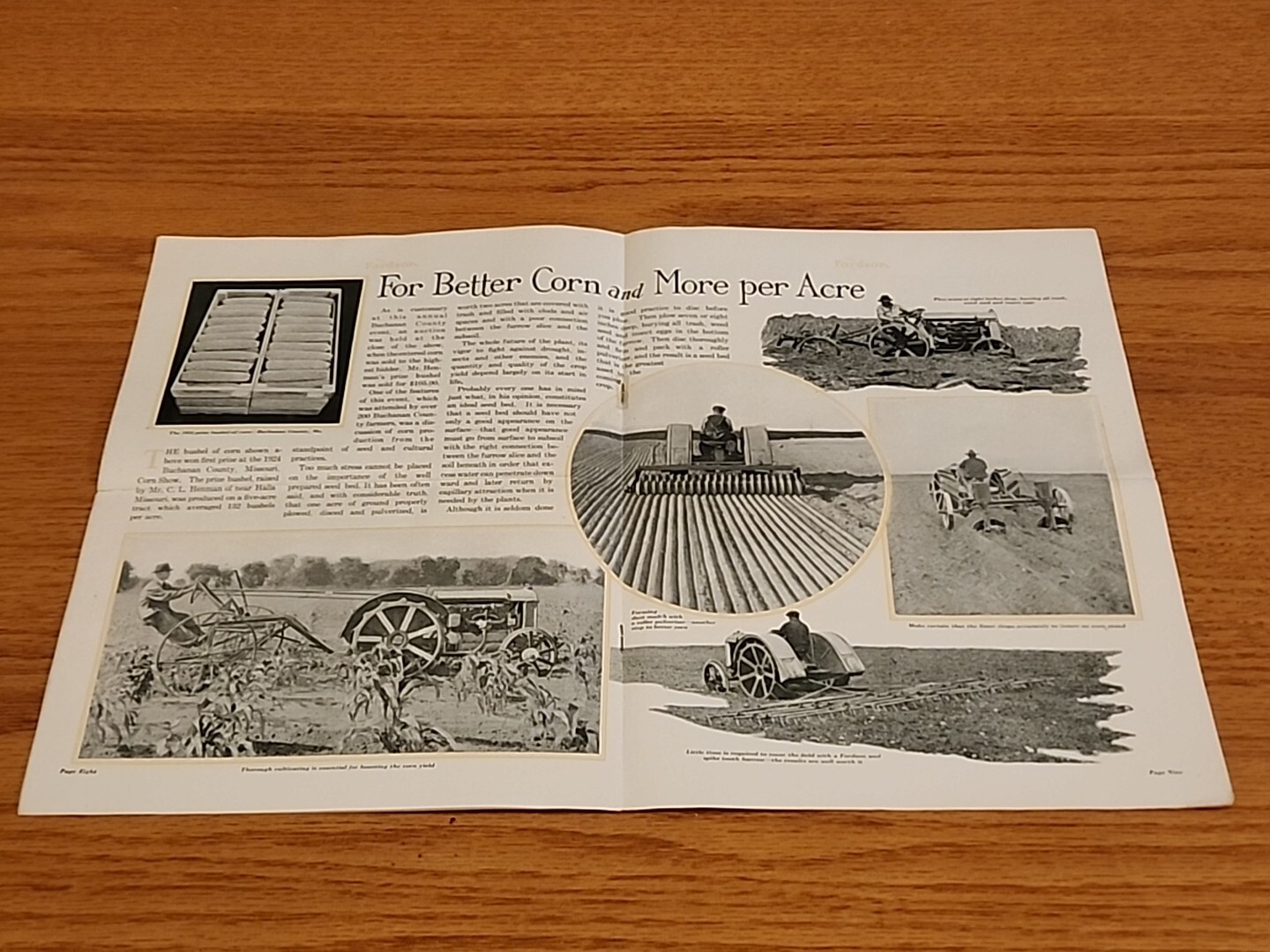 The Fordson Magazine April 1925 Vintage Original