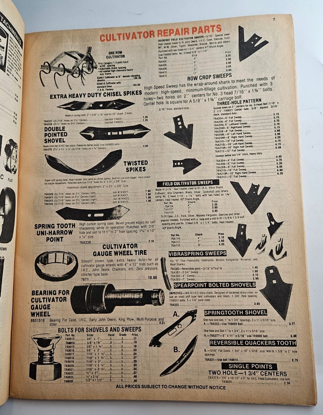 1983 Temco Tractor Parts Catalog Brusnahans