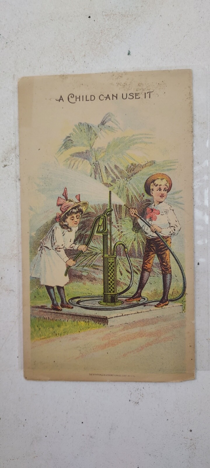 Vintage Columbia Steel Windmill Ad