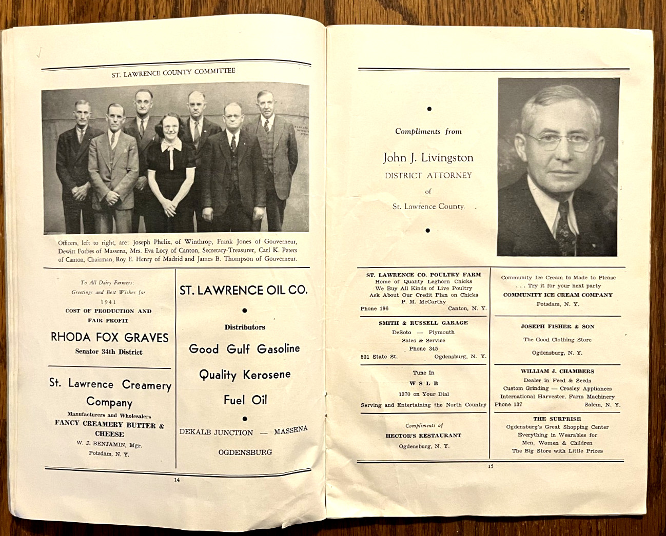 Dairy Farmers Union DFU 1940-41 Journal NYS Milk Plant & County photos local ads