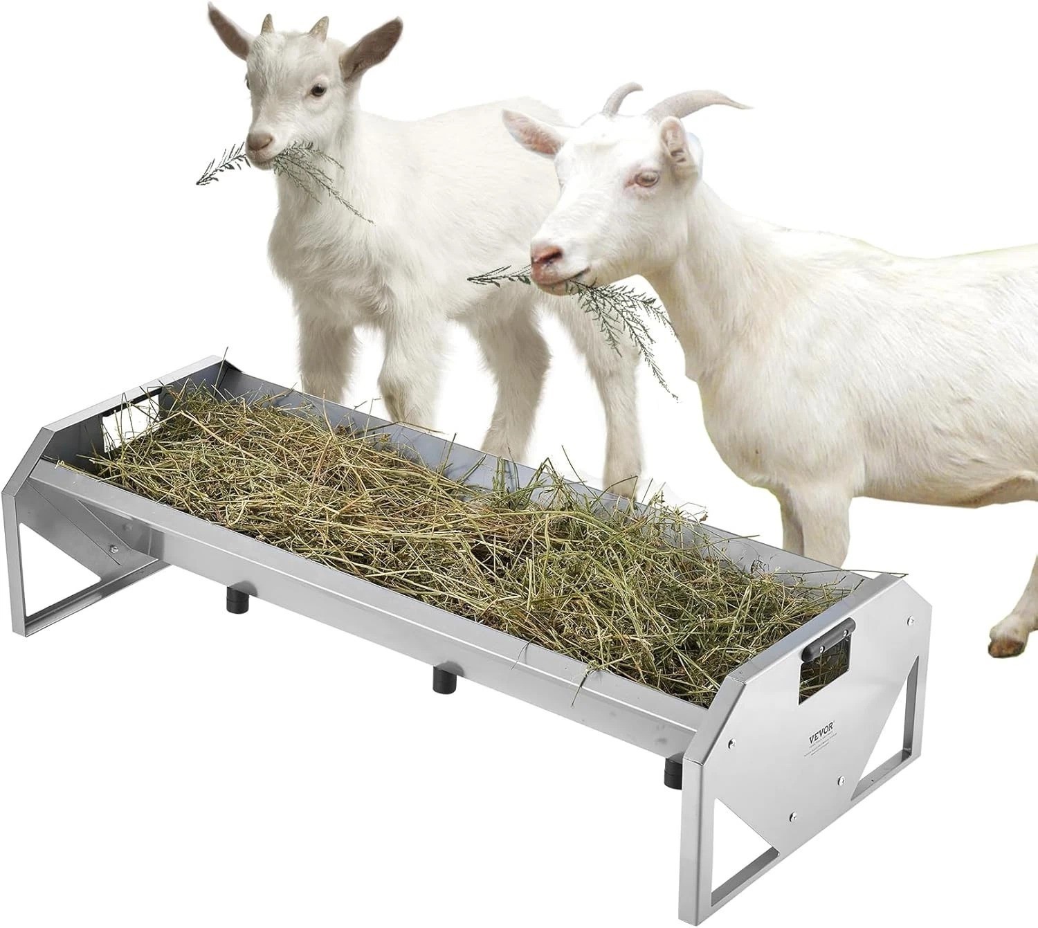 Efficient 22 Gallon Hay Feeder for Goats and Sheep – Heavy-Duty Construction