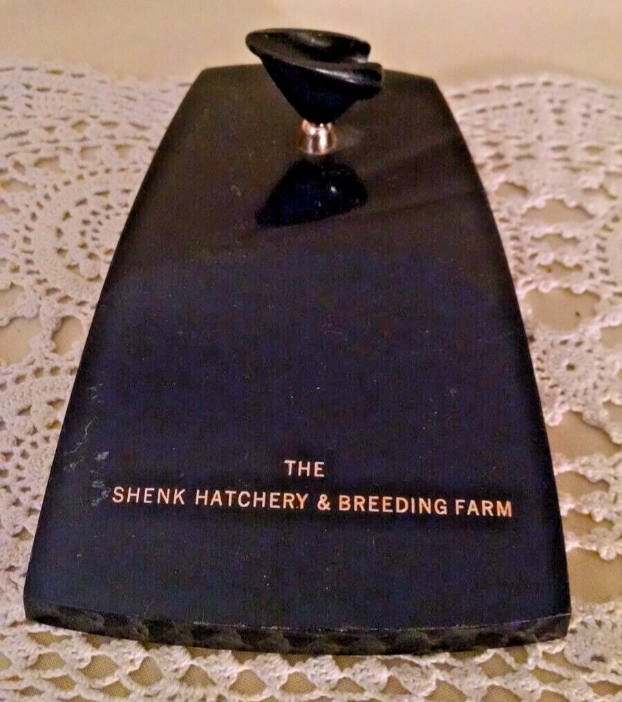 SHENK HATCHERY BREEDING FARM PEN HOLDER HARRISONBURG VIRGINIA PAPER MATE VINTAGE