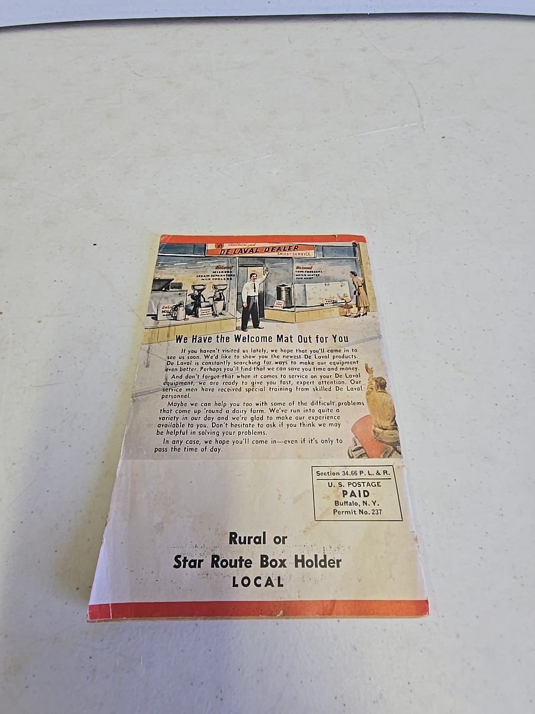 Vintage De Laval Advertising Modern Farm Manual Year Book 1951 Altenburg MO