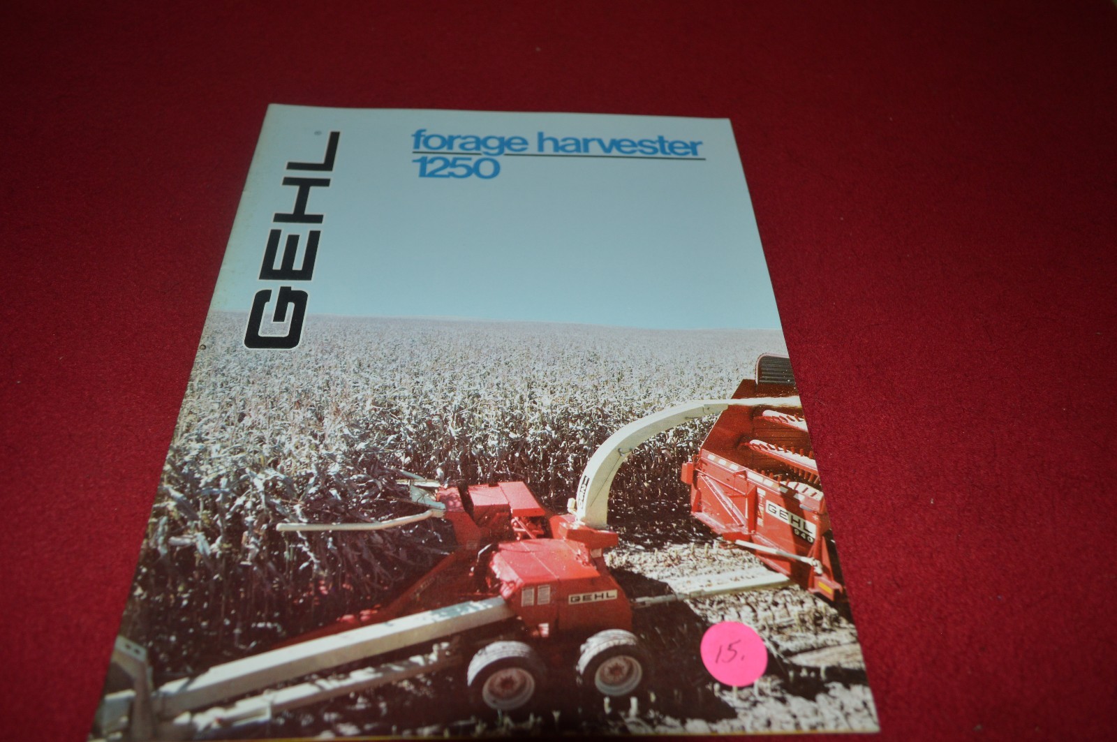 Gehl 1000 1250 Forage Harvester Dealer&rsquo;s Brochure AMIL9