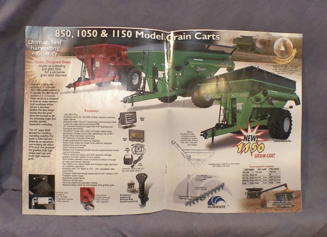 Demco 50 Years 2014 Grain Carts And Wagons Sales Brochure