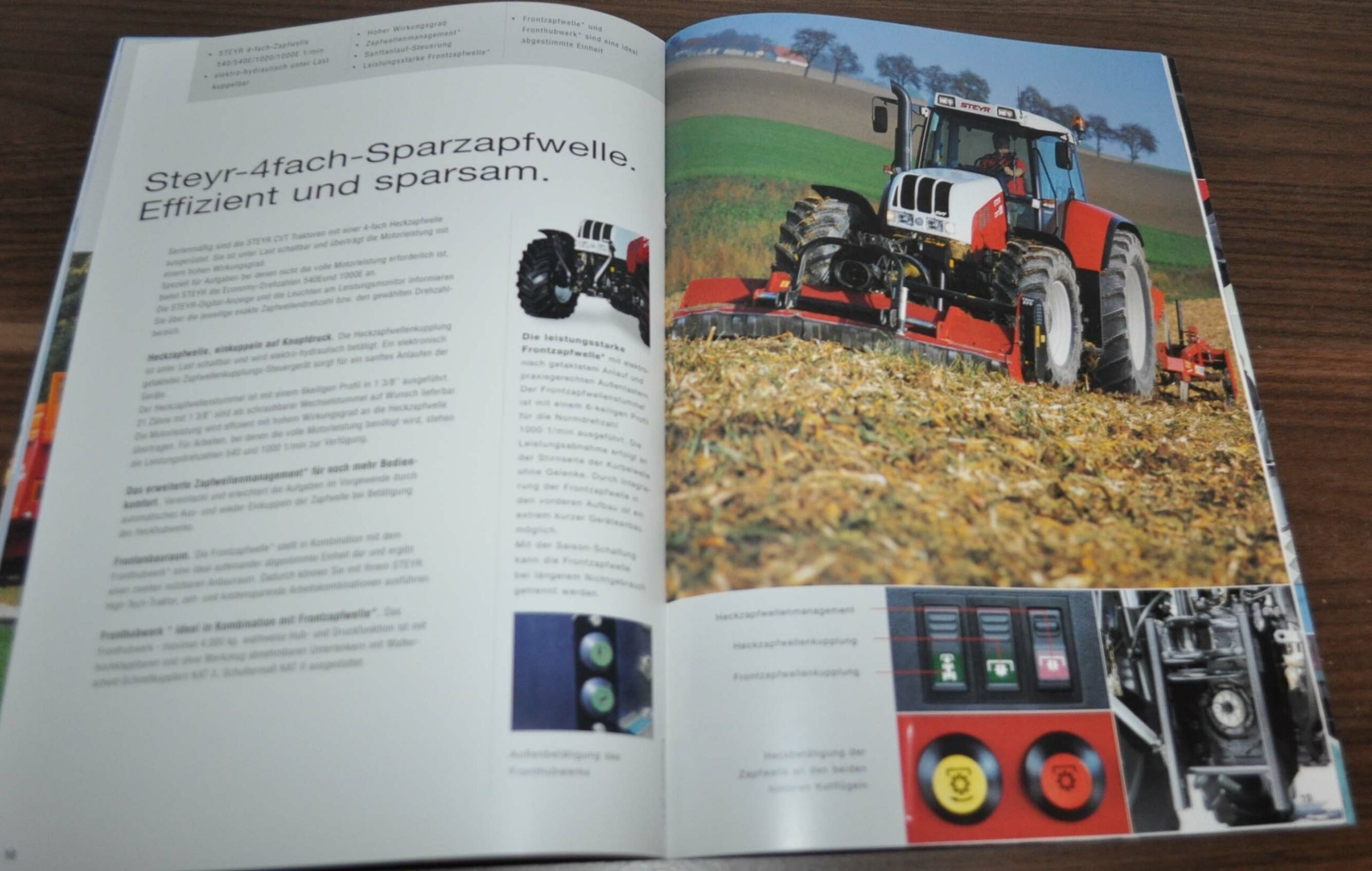 Steyr CVT 120 130 150 170 Tractor Brochure Prospekt