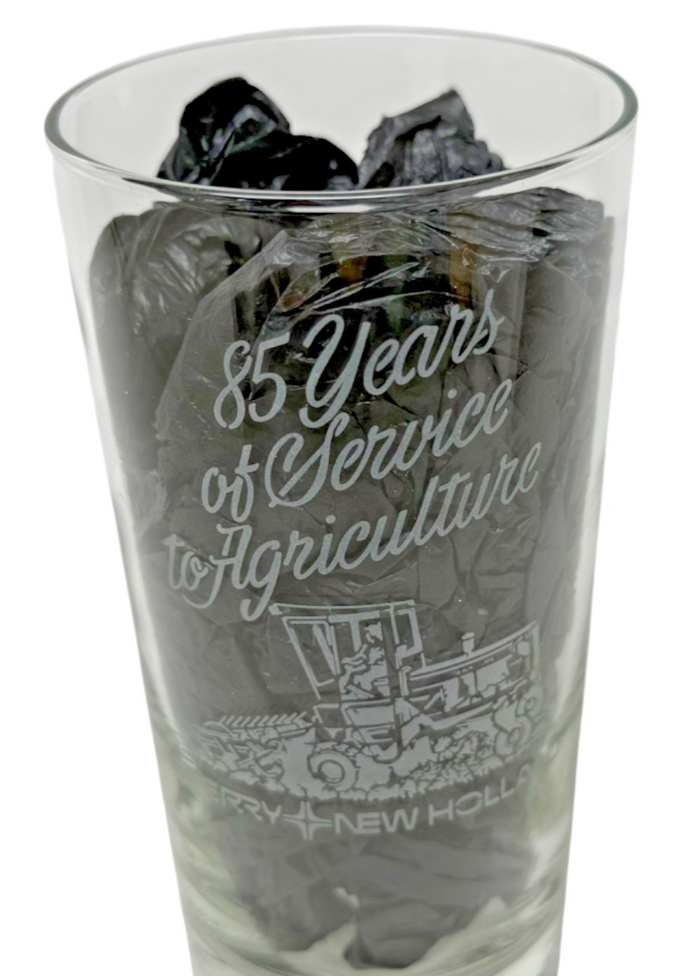 Sperry New Holland 85 Years of Service to Agriculture Glass(es) 1980 Tractor – D