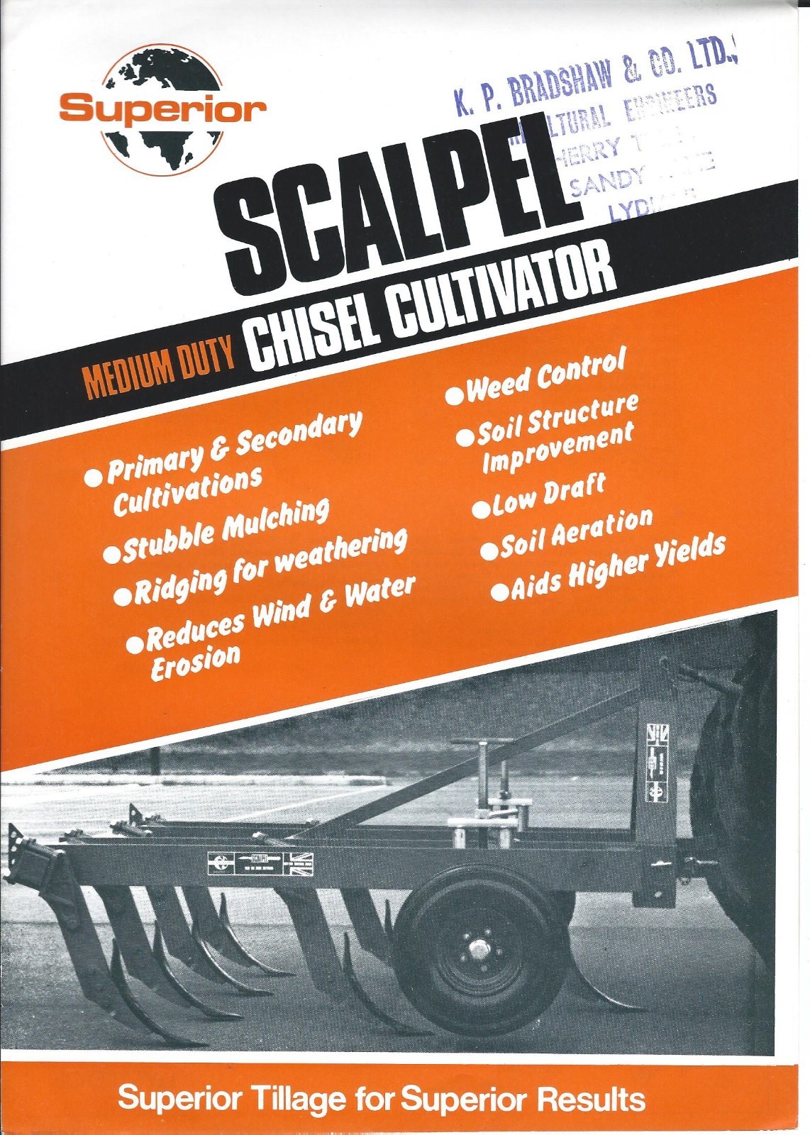 Farm Implement Brochure – Superior – Scalpel – Chisel Cultivator (F5143)