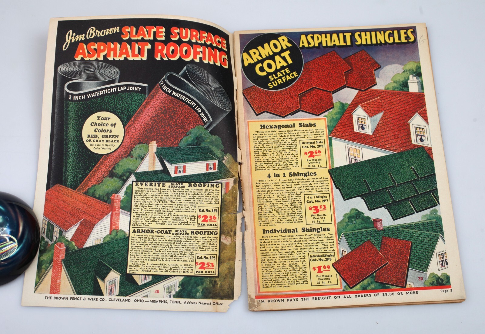 1930s Jim Brown&rsquo;s Fence & Wire Bargain Book Farm Supply Catalog Cleveland