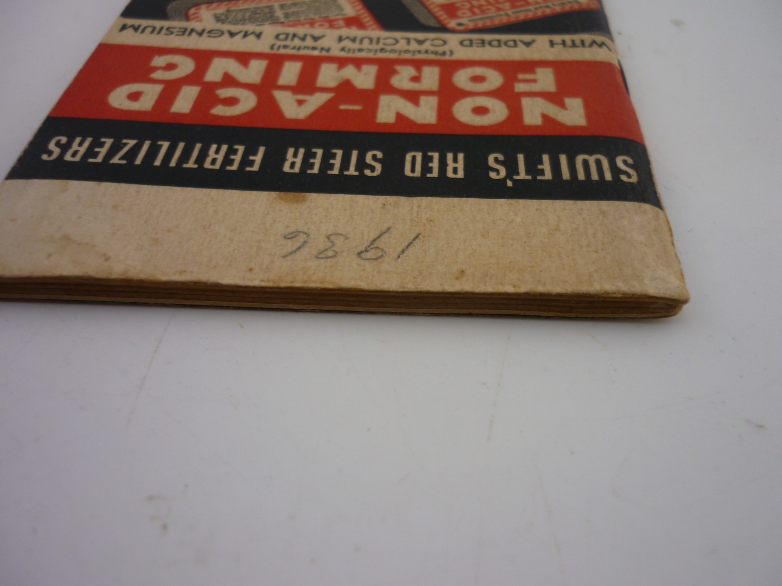 1935 Swift Red Steer Fertilizers Non Acid Forming Farm Advertising Booklet
