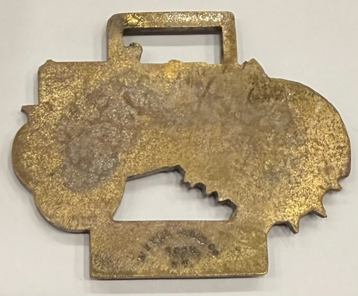 Vintage CASE Tractor Watch Fob Advertising Medal METAL ARTS CO Rochester NY