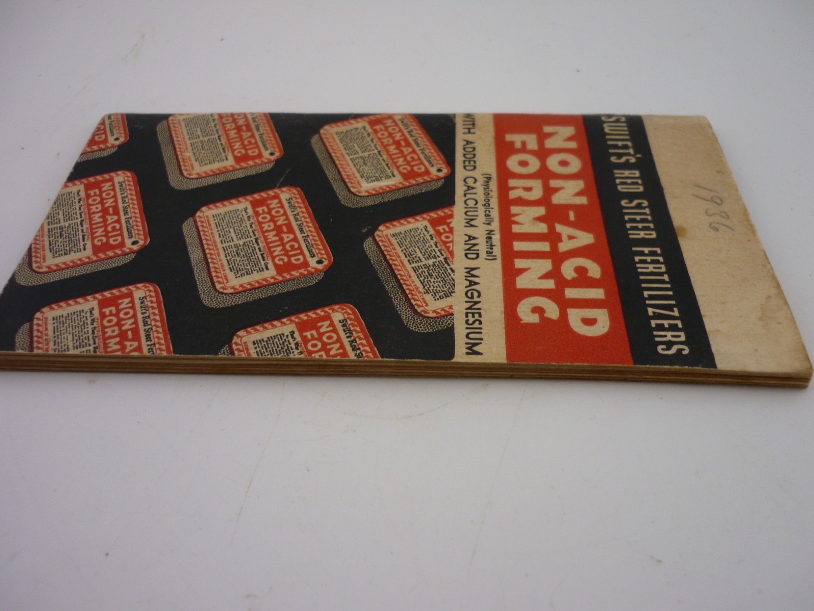 1935 Swift Red Steer Fertilizers Non Acid Forming Farm Advertising Booklet