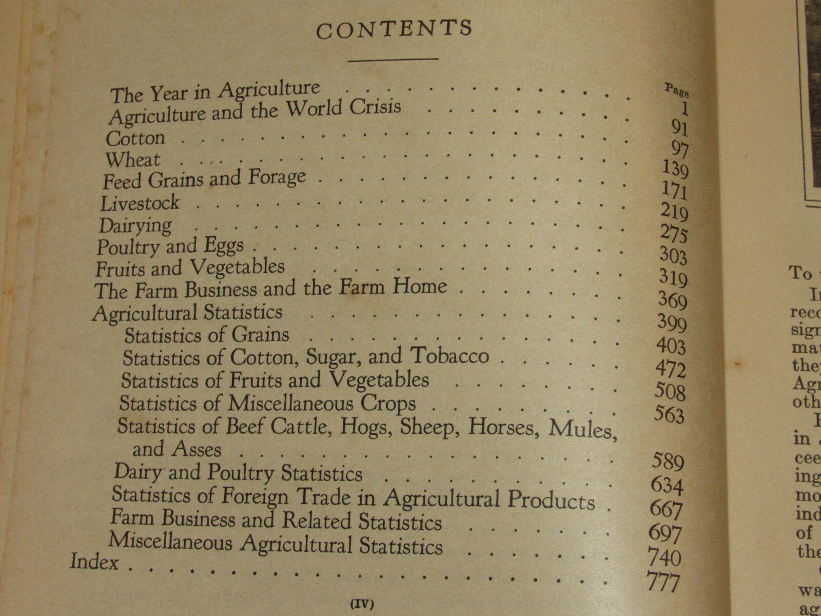 VINTAGE 1933 US DEPARTMENT OF AGRICULTURE YEARBOOK! DEPRESSION! PRICES CRASH!