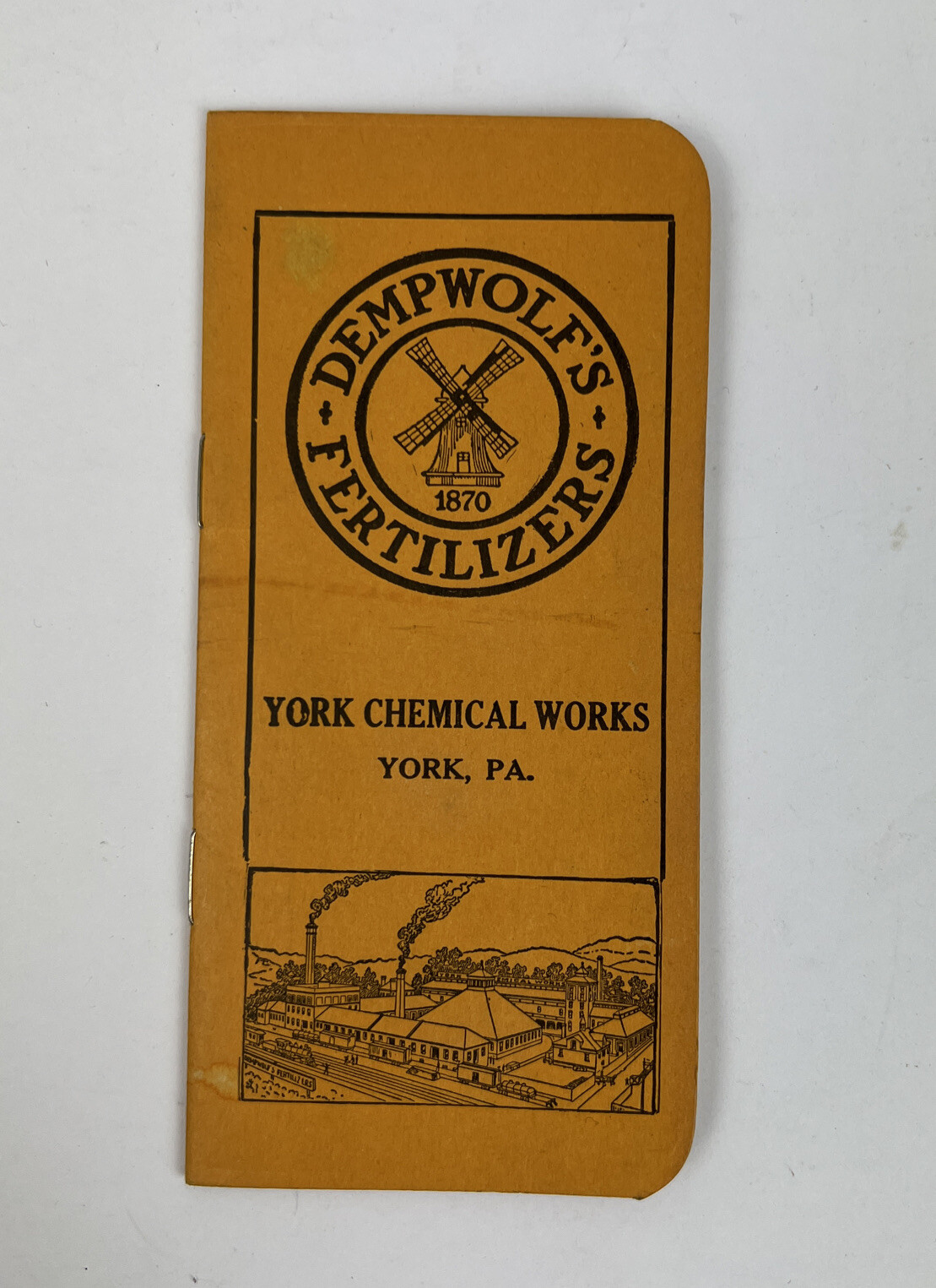 Vintage Advertising Farmers Memo Book Farm Progress Dempwolf’s Fertilizer 4 Lot