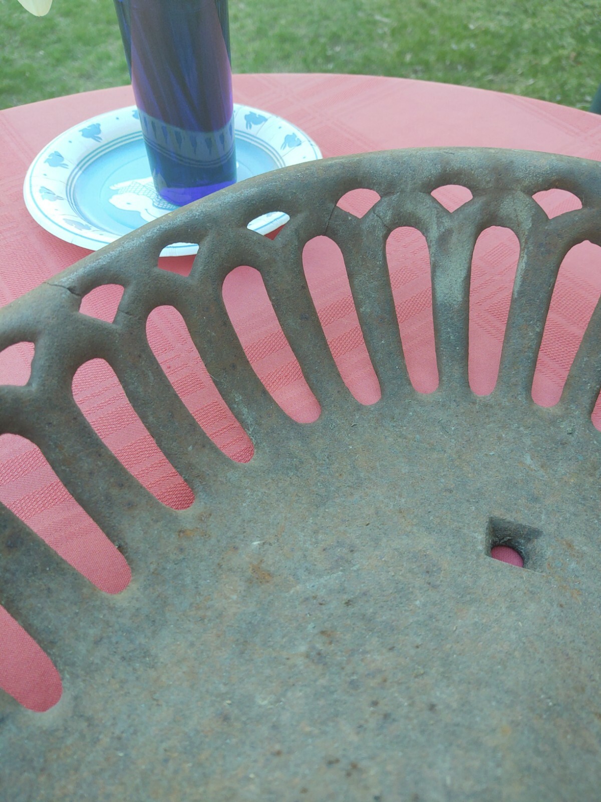 Vintage RARE Old Tractor Seat