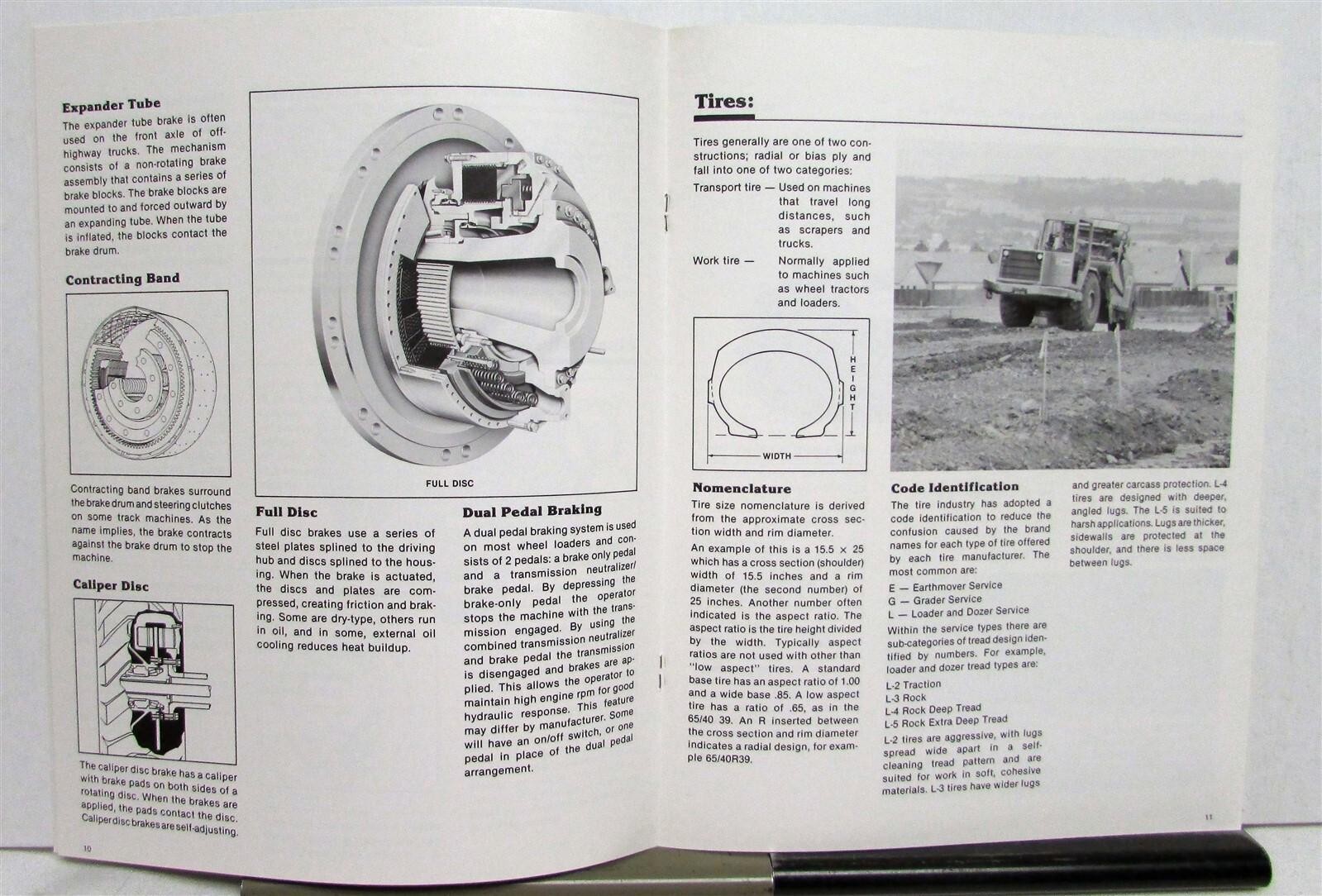1980s Caterpillar Machine Specifications Construction Handbook