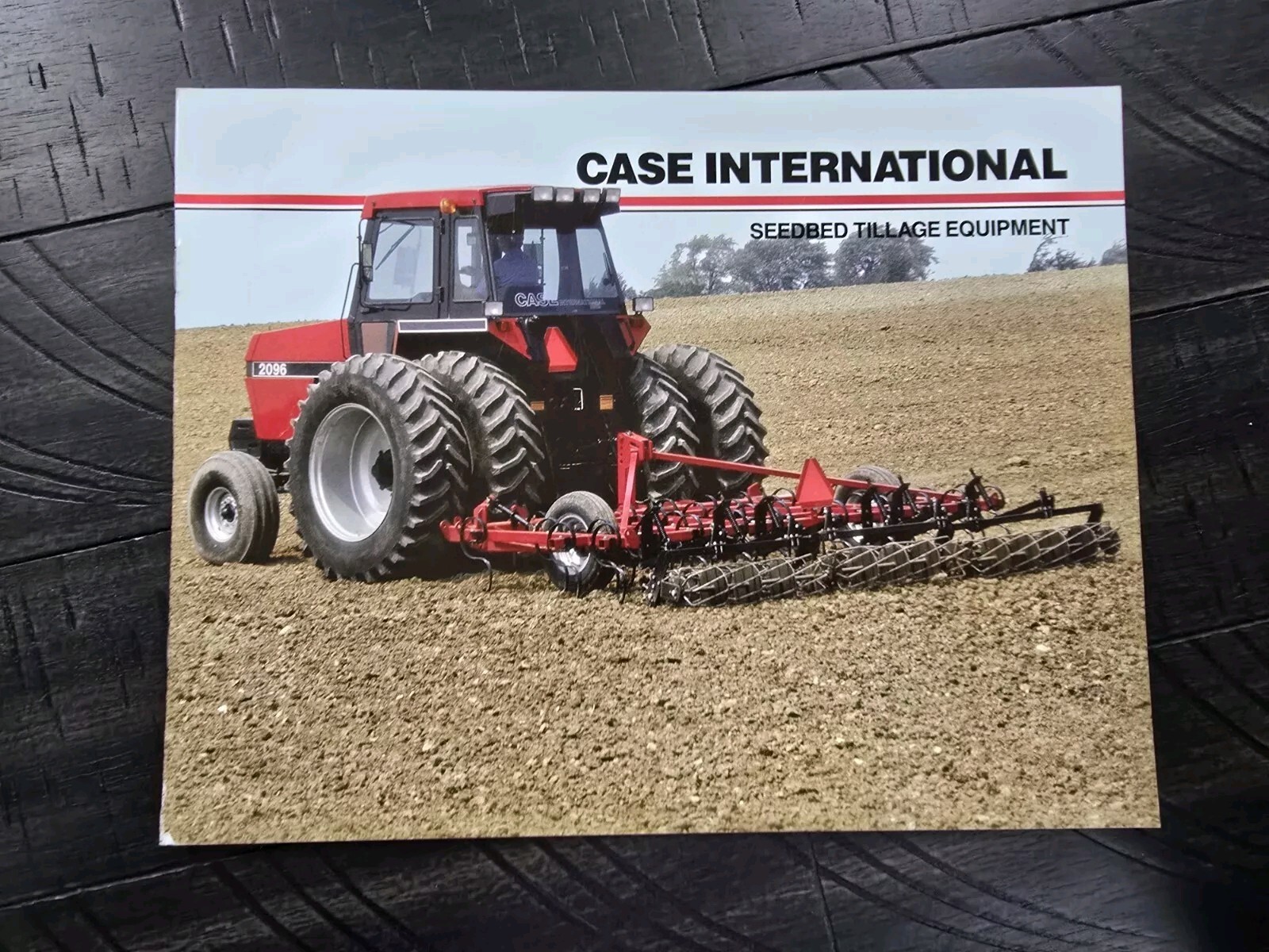 Seedbed Tillage Equipment Ad Brochure Case International Harvester