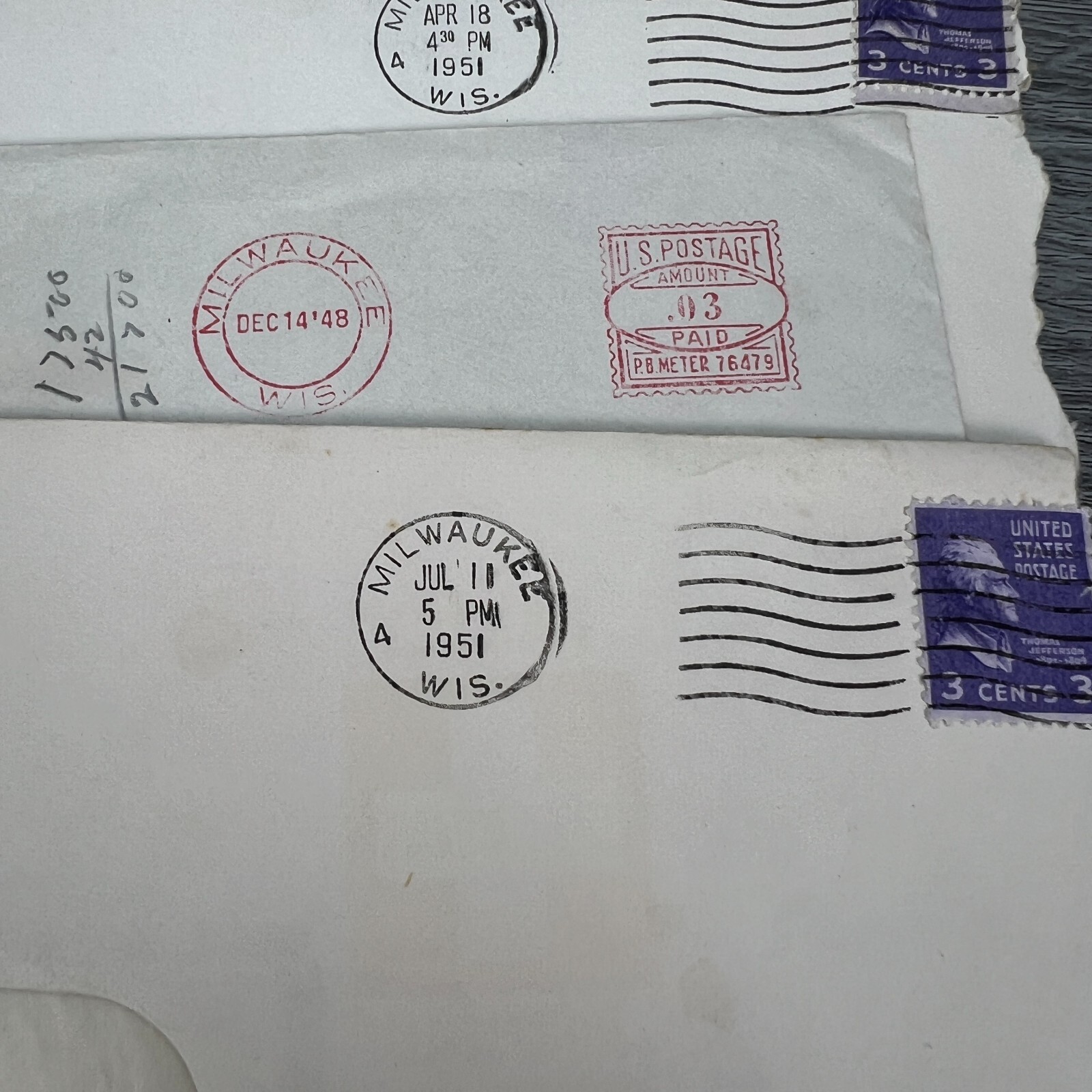 VTG 1940s 50s Booth Brothers WI Live Stock Commission Letter Farm Receipt