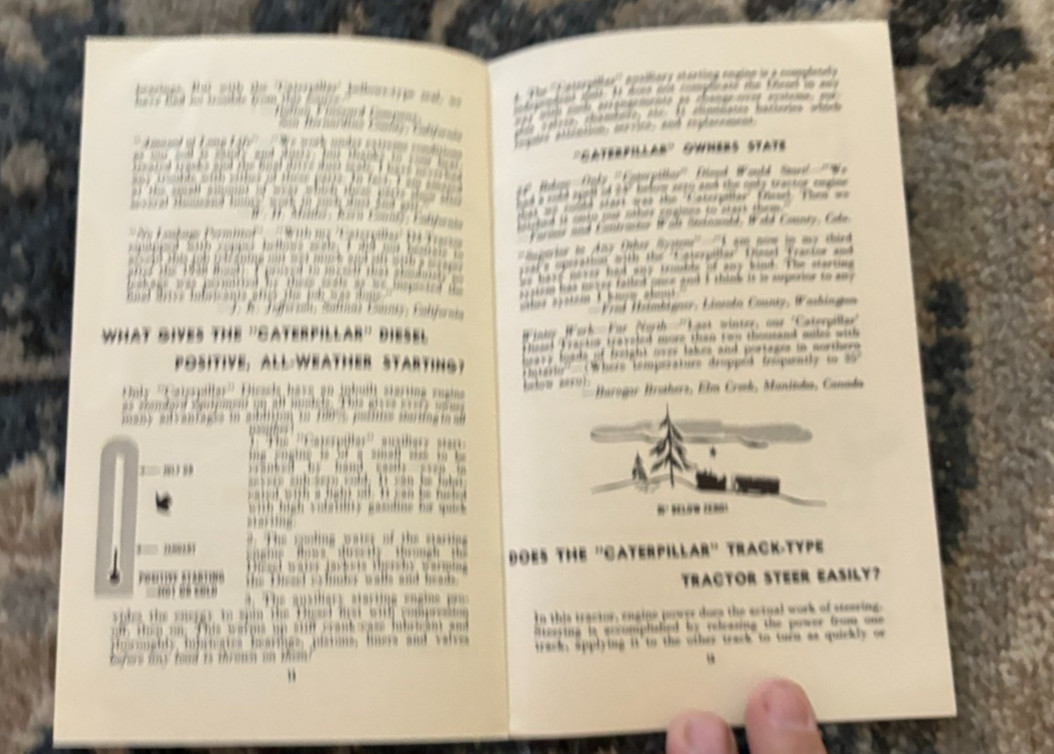 Caterpillar CAT Track Type Tractor Brochure DCPA25