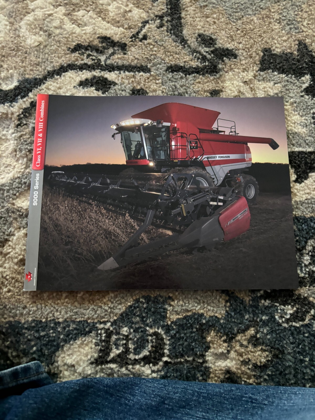 Massey Ferguson 9000 Series Combine Brochure FCCA24