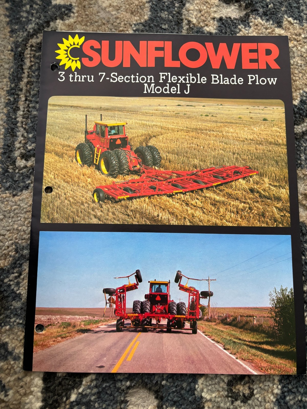 Sunflower 3 Thru 7 Section Flexible Blade Plows Brochure AMIL26