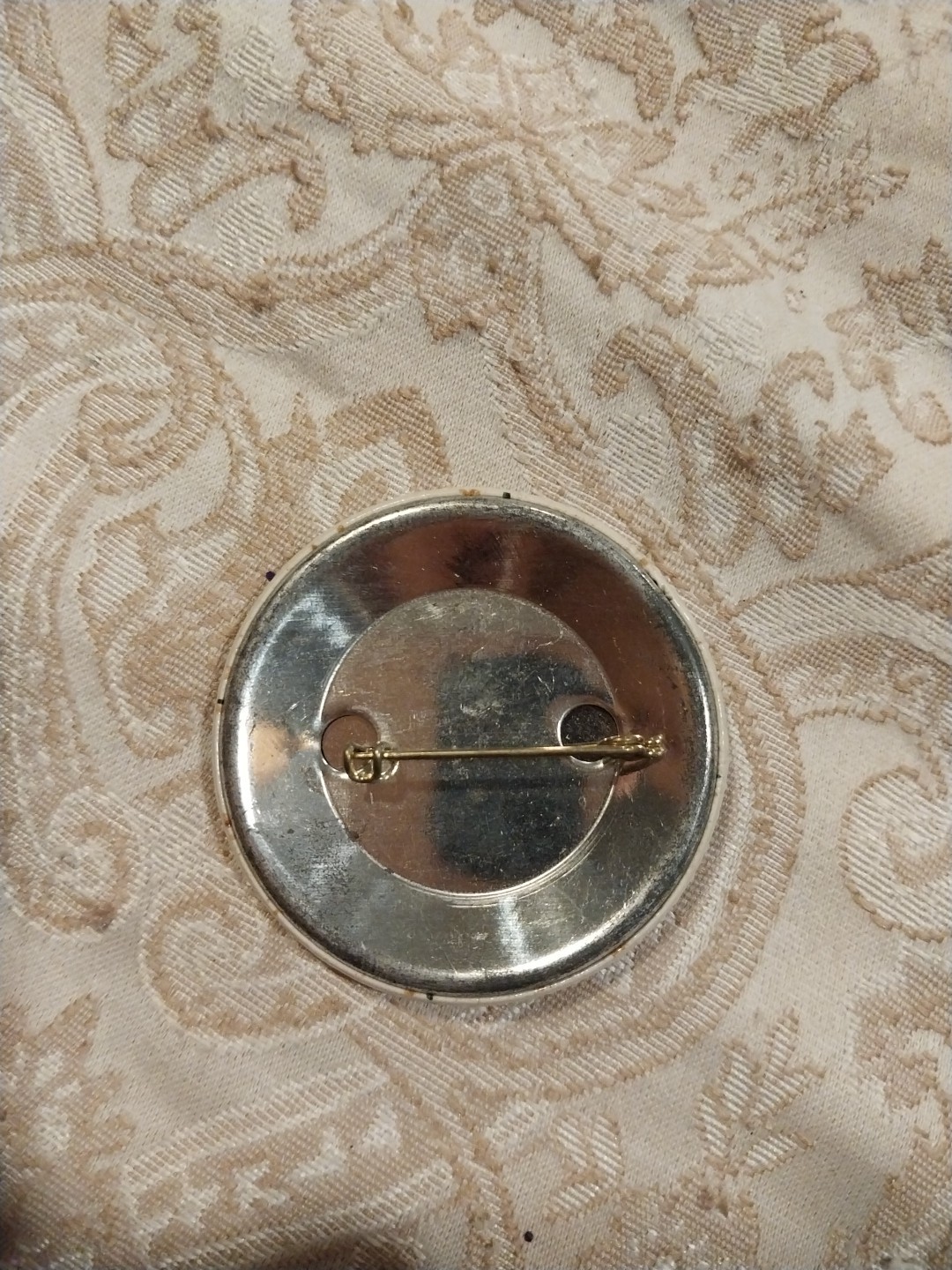 Vintage It Works Agri-King Key To Profit Pinback Button Badge Pin