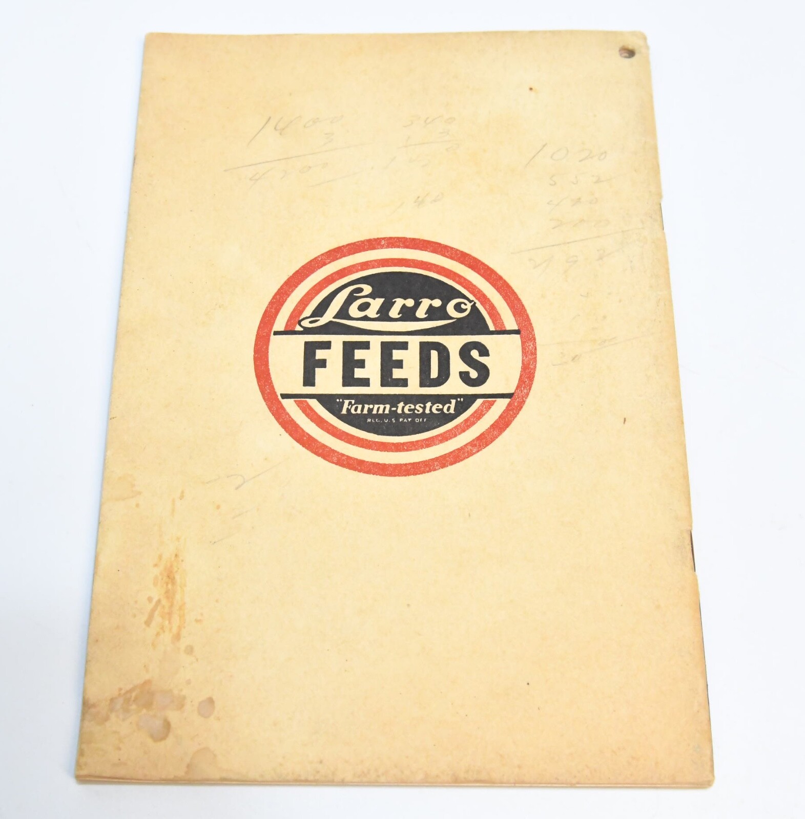 1943 GENERAL MILLS LARRO FEEDS PIG SENSE HOG DOLLARS ADVERTISING PUBLICATION