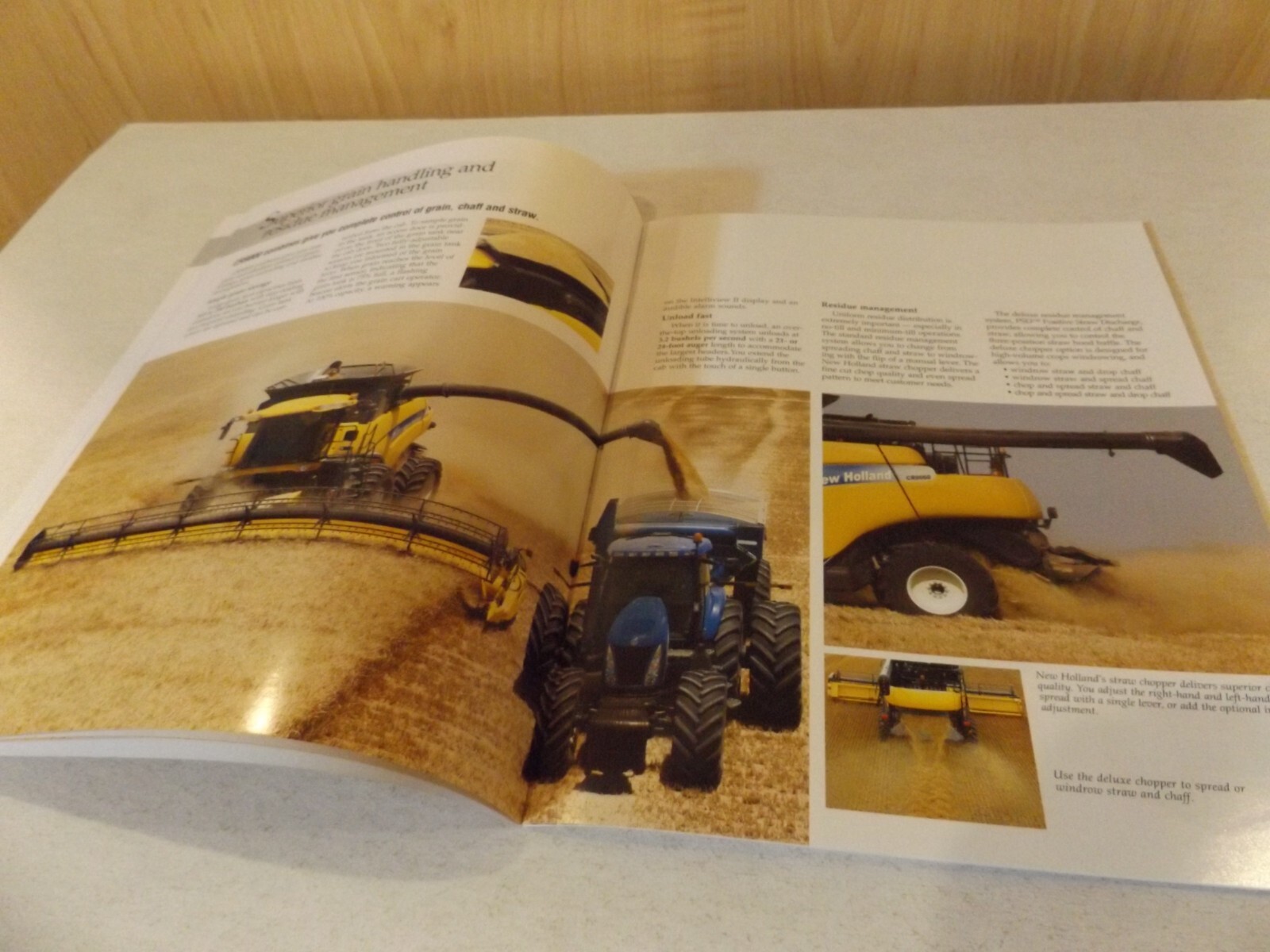 2007 NH CR9000 SERIES TWIN ROTOR COMBINES AND HEADERS CR9040 CR9060 CR9070 ,