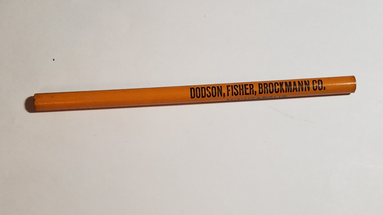 Gopher Brand Harness & Collars, Vintage Adv Pencil, Dodson, Fisher, Brockmann Co