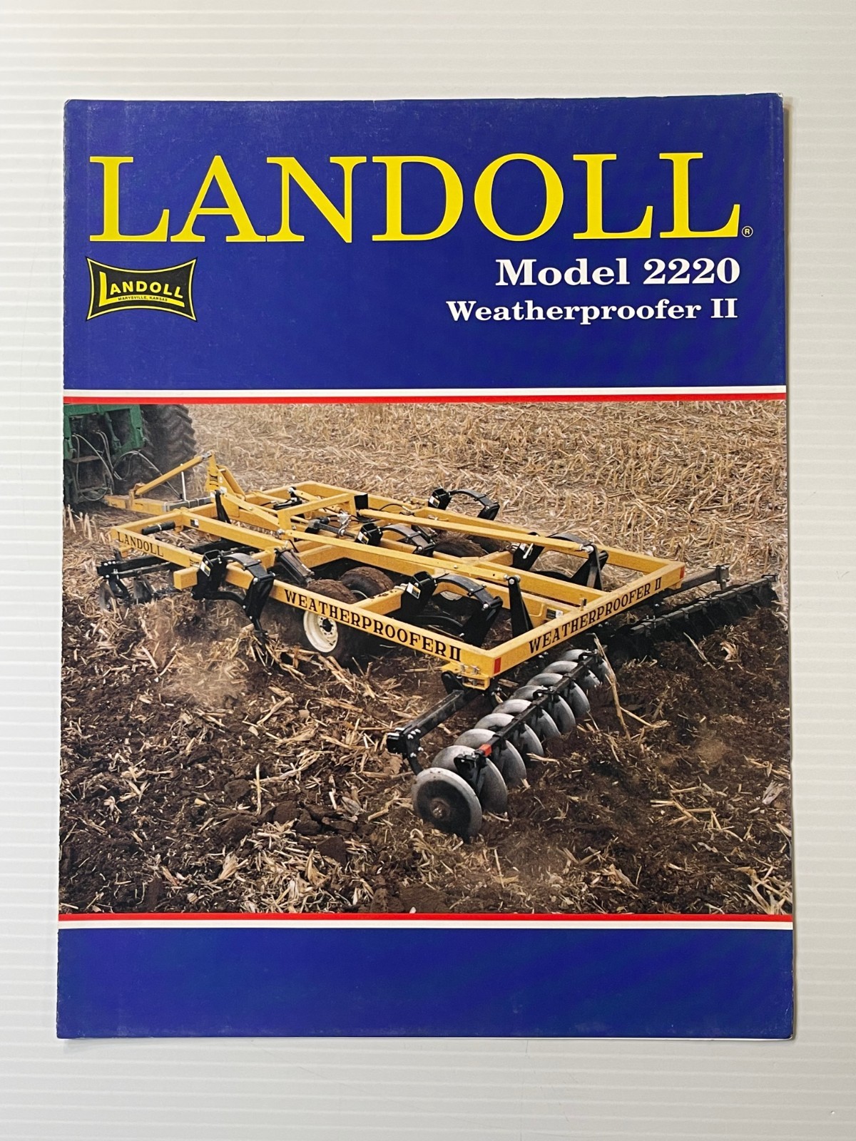 1992 Landoll Model 2220 Weatherproofer II – Original Dealer Sales Brochure