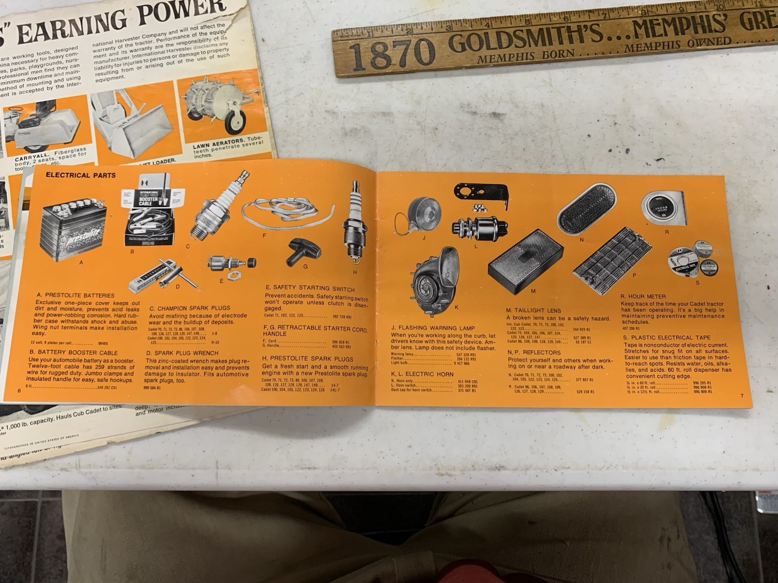 2 Cub Cadet IH Advertisements Prospective Buyers Guide Old Vintage Lawn Mower