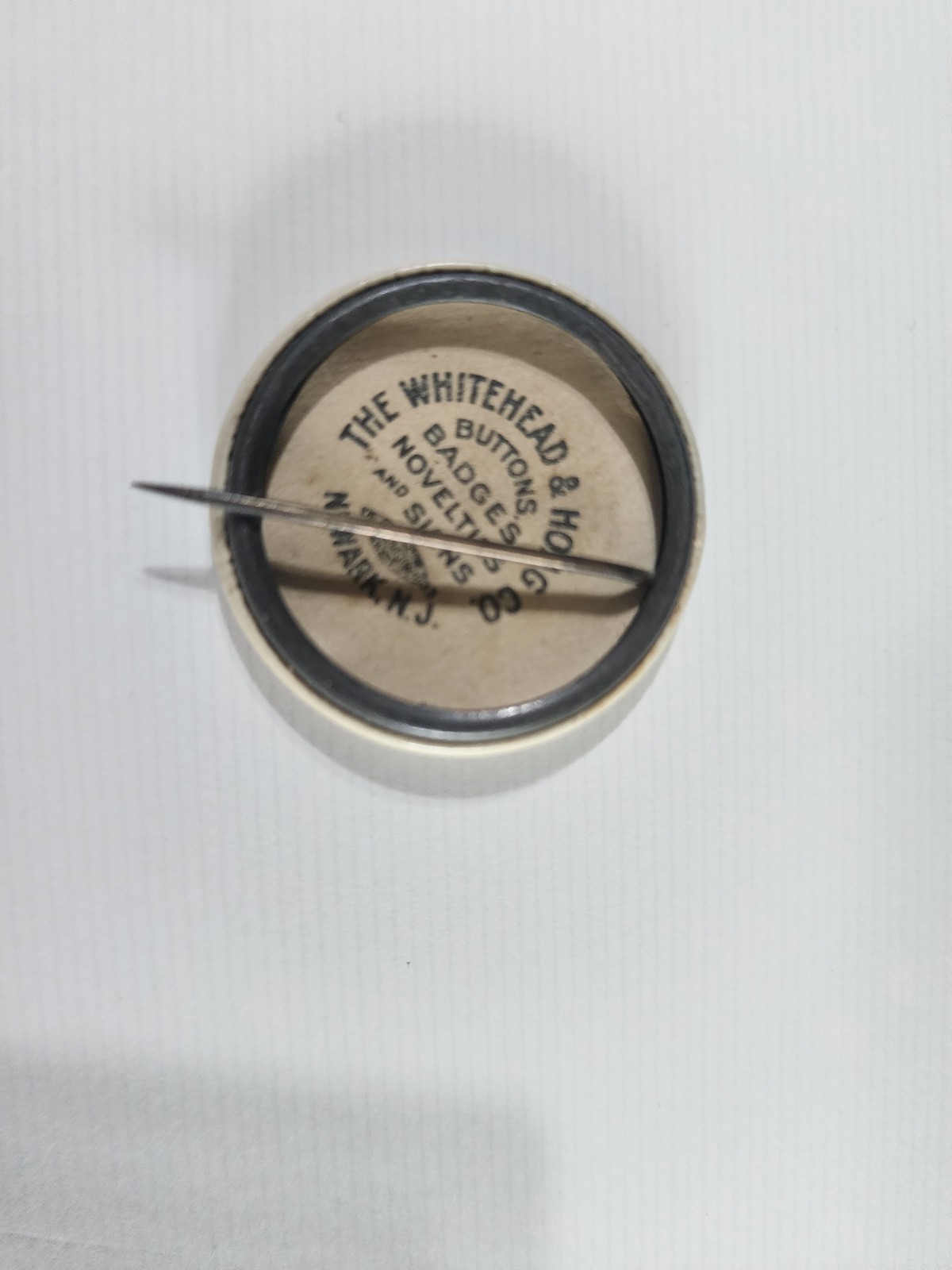 RARE MASSACHUSETTS AGRICULTURAL COLLEGE Class Of 1915 pinback Whitehead & Hoag