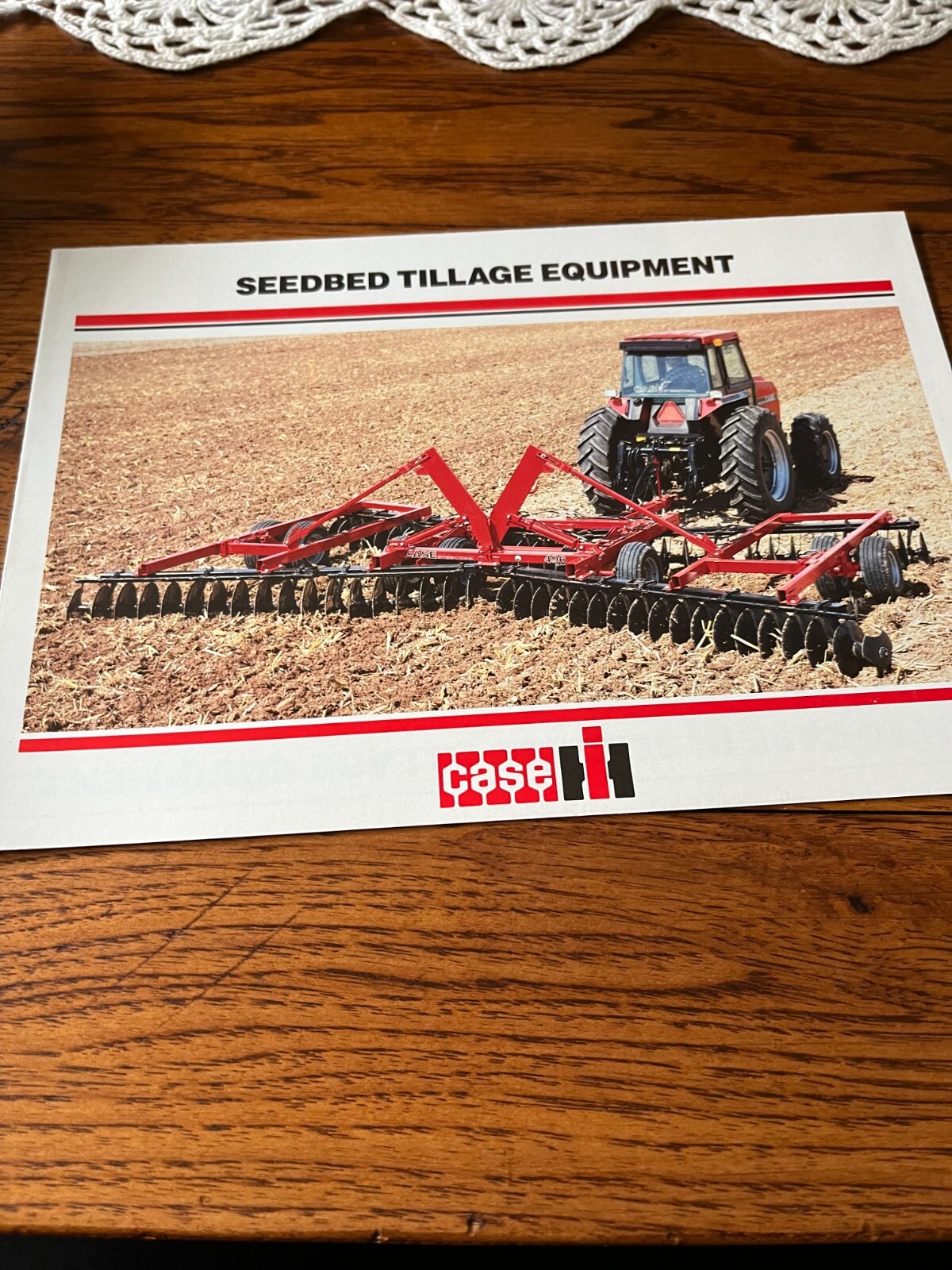 Case International Seedbed Tillage Equipment Brochure FCCA