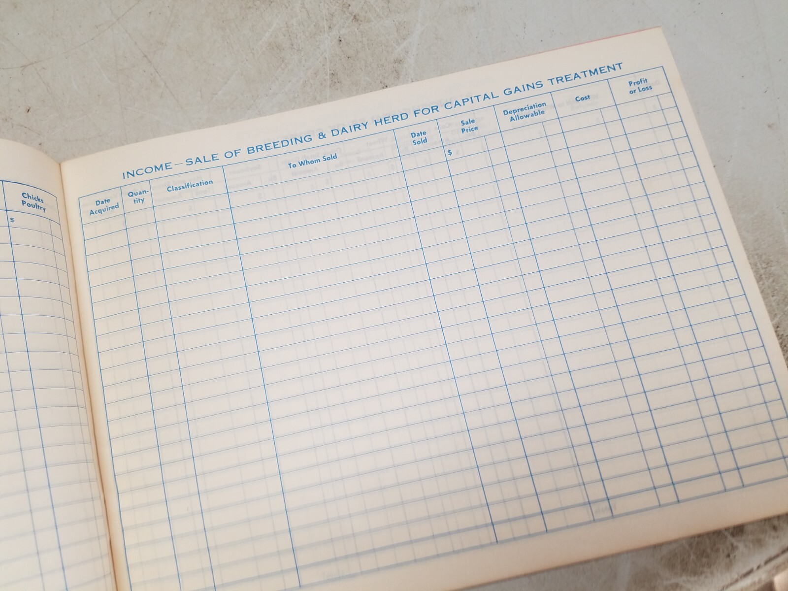 Farmer&rsquo;s Co-Operative Farm Account Book 1966 (V)