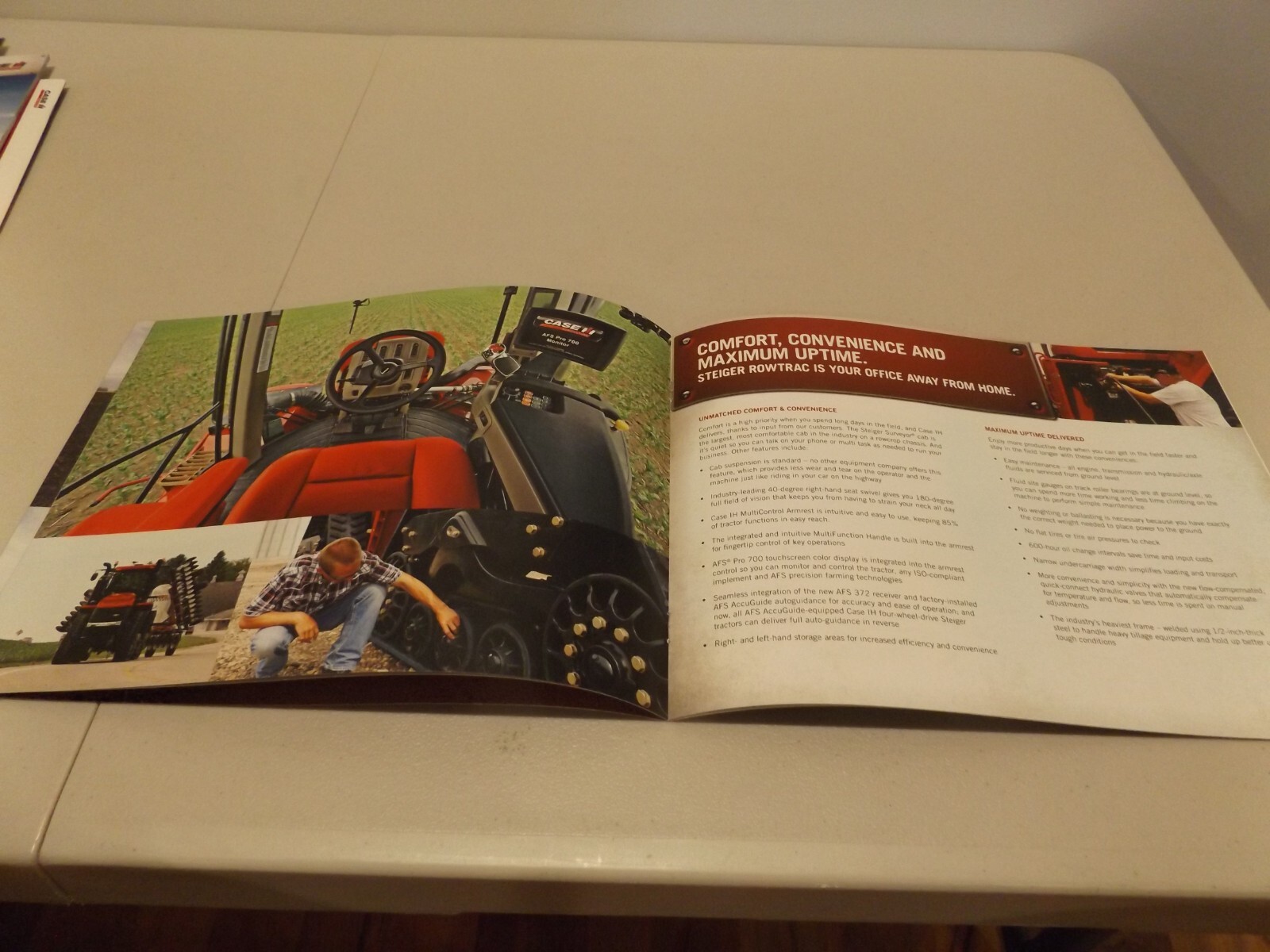 CASE-IH STEIGER ROWTRAC « NEW 2013 PREVIEW » , LIT # CIH07221201 2012